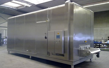 Túnel de congelación IQF tipo blast freezer