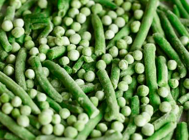 verduras tuneles criogenicos